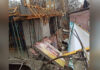 В Бишкеке из-за стройки по соседству рухнула стена частного детского сада