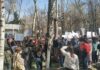 Убийство Айзады: В Бишкеке возле здания МВД проходит митинг против насилия