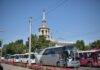 В Бишкеке автобусы аэропорта «Манас» будут курсировать по маршруту №100