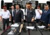 Садыр Жапаров посетил центральный аппарат МВД и осмотрел новое оснащение органов внутренних дел