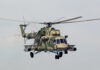 В Бишкека упал военный вертолет Ми-8