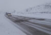 На некоторых автодорогах Кыргызстана ожидается сход снежных лавин, заносы, снежный накат и гололед