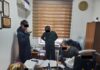 За вымогательство взятки задержан глава Подразделения службы судоисполнителей Октябрьского района Бишкека