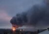 В России недалеко от границы с Украиной загорелся склад с боеприпасами