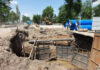 В Бишкеке строят канализационный коллектор