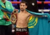 Казахстанский боксер Алимханулы стал «временным» чемпионом мира по версии WBO