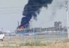 В Ростовской области произошел пожар на нефтеперерабатывающем заводе.  СМИ пишут об атаке беспилотника