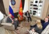 Лидер партии “Социал-Демократы” и зампредседателя Госдумы России обсудили ситуацию вокруг Алмазбека Атамбаева