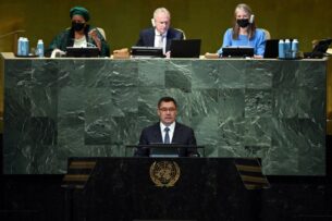 Садыр Жапаров на Генассамблее ООН рассказал о вторжении Таджикистана и его последствиях