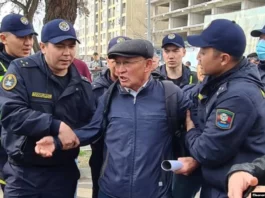 Активиста Ондуруша Токтонасырова оштрафовали — он намеревался провести пикет у здания Посольства России