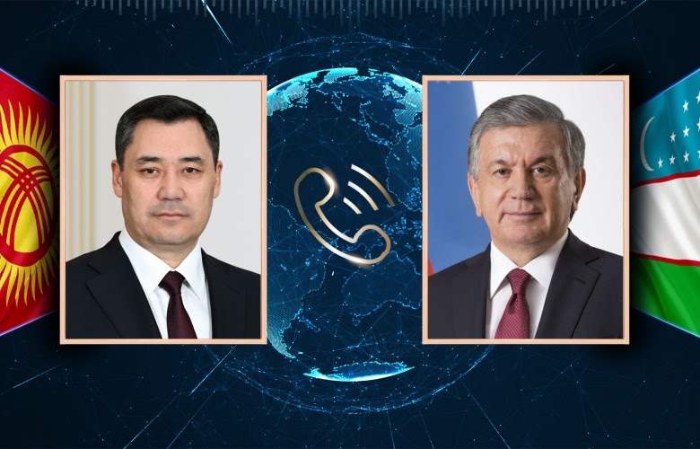 Президенты Кыргызстана и Узбекистана переговорили по телефону