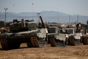 Германские танки прибыли в Украину