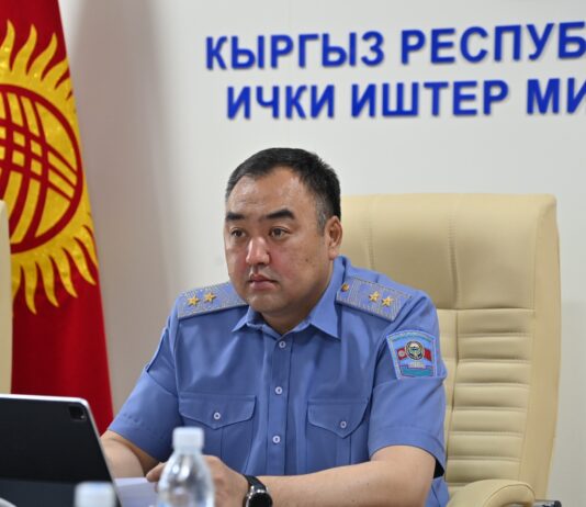 Глава МВД Кыргызстана проверил готовность личного состава к обеспечению общественной безопасности в турсезон