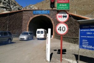 ГУОБДД: В туннеле Тоо-Ашуу будут введены временные ограничения на движение