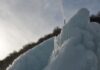 В горном кыргызском ауле создали искусственный ледник. Его воды хватит на заполнение 100 футбольных полей