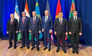 Садыр Жапаров принял участие в первом Саммите «Центральная Азия и США»