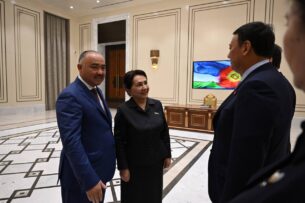 Торага Жогорку Кенеша встретился с председателем Сената Олий Мажлиса Узбекистана