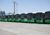 В Бишкеке новые автобусы уже курсируют на линиях