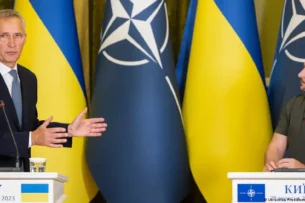Генсек НАТО прибыл в Киев с необъявленным визитом. Зеленский просит усилить ПВО Украины
