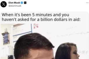Маск опубликовал в своей соцсети мем со «страдающим» Зеленским