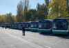 Еще 58 новых автобусов прибыли в Бишкек