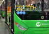 За один день новые автобусы Бишкека могут зафиксировать до 65 нарушений ПДД