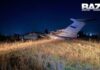 Российский военный самолет загорелся во время взлета с аэродрома в Душанбе