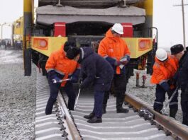 Строительство новой железнодорожной линии в Китай началось в Казахстане