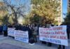 В Бишкеке продолжаются митинги торговцев рынков