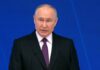 Путин назвал бредом заявления о том, что Россия хочет напасть на НАТО