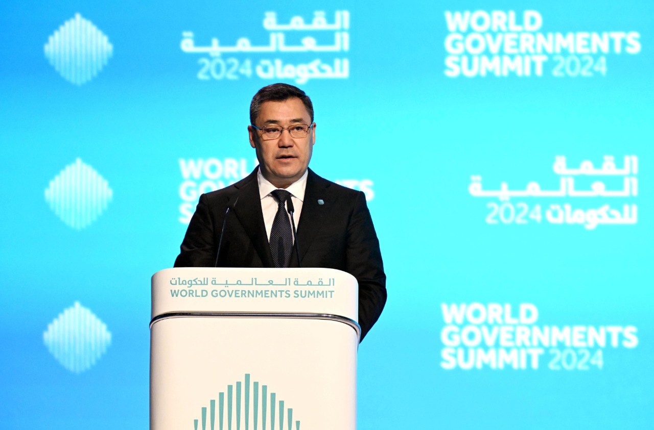 Садыр Жапаров выступил на Всемирном Правительственном Саммите (текст выступления)