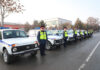 УВД Баткенской области передали 16 служебных автомашин