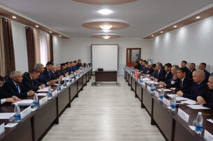 В Баткене состоялась очередная встреча топографических групп Кыргызстана и Таджикистана