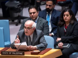 «Явная агрессия»: Палестинская автономия осуждает вето США на членство Палестины в ООН