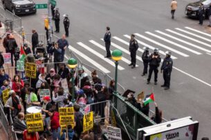 Протесты против действий Израиля в Газе проходят в университетах США