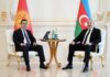 Садыр Жапаров и Ильхам Алиев в Баку провели заседание Межгоссовета Кыргызстана и Азербайджана