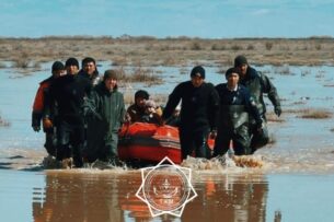 О рисках новых паводков предупредили в Казахстане