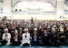 Садыр Жапаров принял участие в праздничном Айт намазе в мечети имени имама Сарахси в Бишкеке