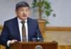 Глава кабмина рассказал депутатам о реализации административно-территориальной реформы в Кыргызстане
