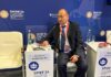 Министр здравоохранения КР выступил на Петербургском международном экономическом форуме