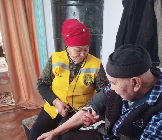 Минтруда Кыргызстана: 920 социальных работников обслуживают на дому свыше 9 тыс. человек