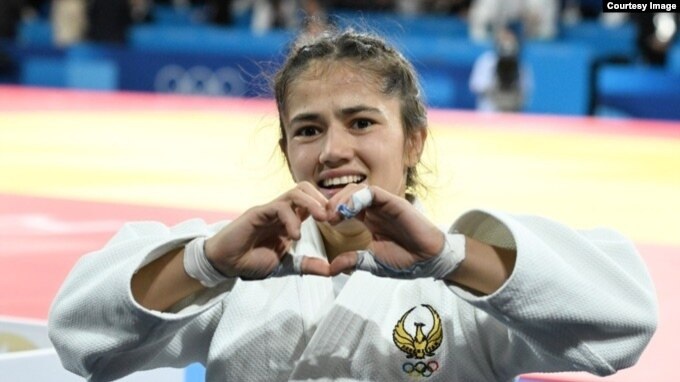 Дзюдоистка из Узбекистана Диёра Келдиёрова завоевала золото Олимпийских игр в Париже