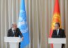 Глава МИД Кыргызстана сделал заявление по итогам переговоров с Генсеком ООН