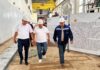 Министр энергетики ознакомился с ходом работ по реконструкции Уч — Курганской ГЭС