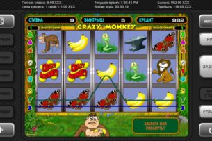 Игровой автомат Crazy Monkey от Igrosoft