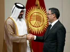Садыр Жапаров встретился с президентом Национального олимпийского комитета Катара