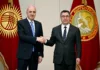 Садыр Жапаров провел встречу с председателем Великого национального собрания Турции