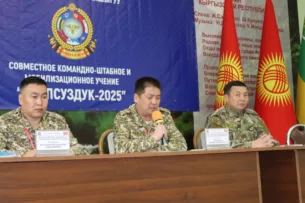 В Кыргызстане стартовало масштабное учение «Коопсуздук-2025» с участием силовиков и местных властей