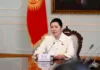 Джамиля Исаева покинула пост заместителя торага Жогорку Кенеша