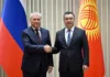 Садыр Жапаров провел встречу с председателем Госдумы России